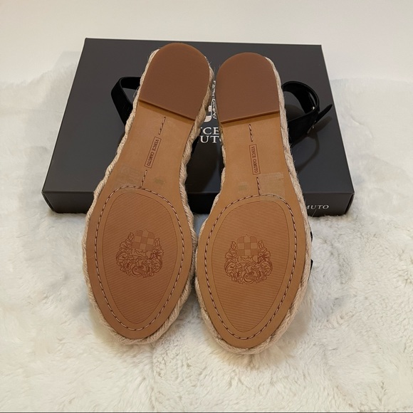 🆕🏷Vince Camuto ankle strap espadrilles braided flatform sandals - Picture 3 of 13